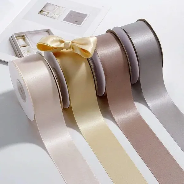 2 Inch Satin Ribbon Wholesale China - 196 Colors Double Face