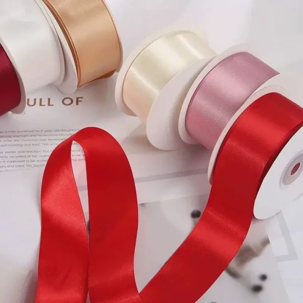2 Inch Satin Ribbon Wholesale China - 196 Colors Double Face