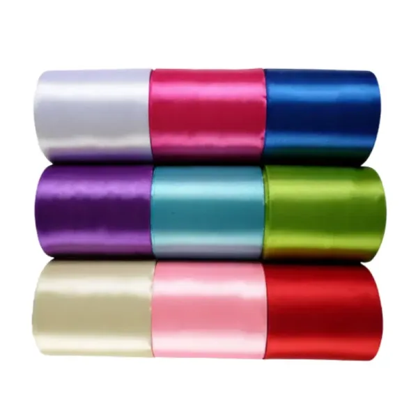 4 inch wide satin ribbon