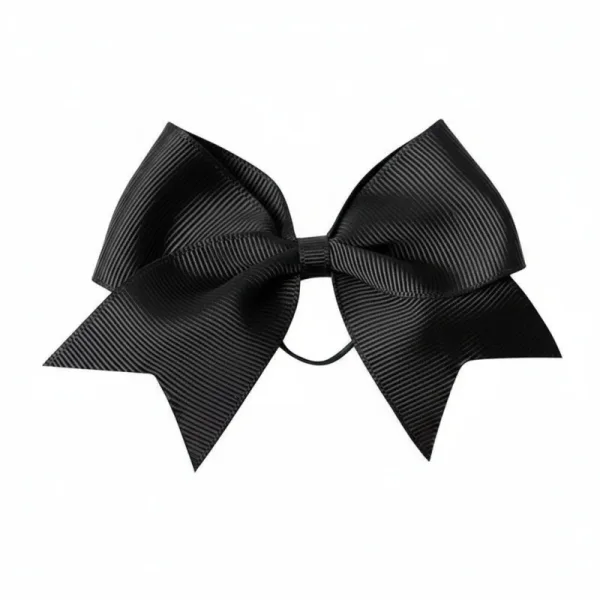 Black Ribbon Bow