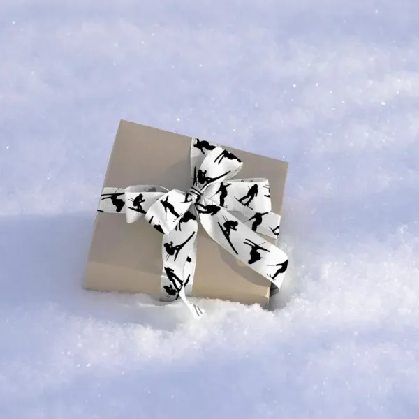 Winter sports ribbon