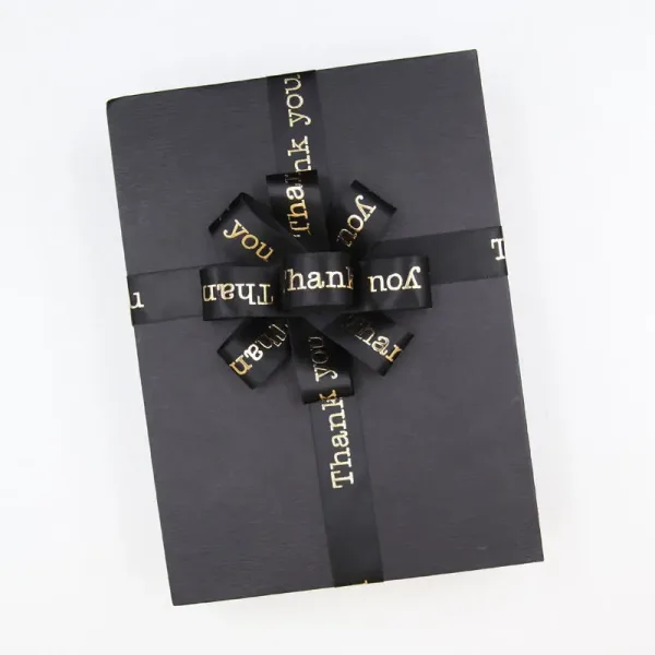 Black Gift Bows and Ribbon Wholesale Decorative - Image 4