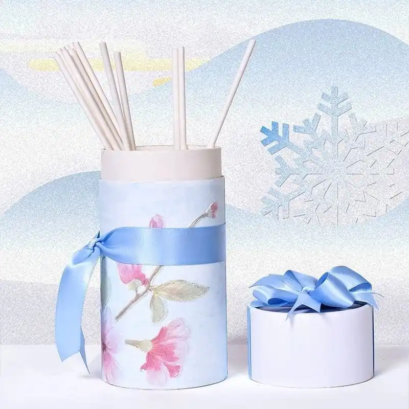 blue satin ribbon