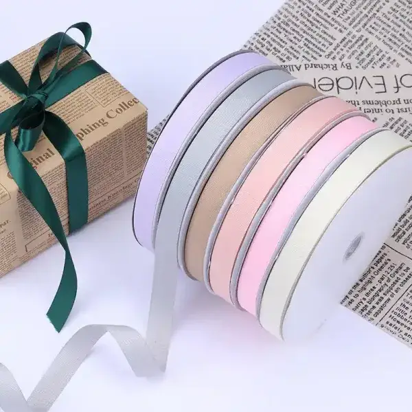 Grosgrain Ribbon 100% Polyester Decorative Gift Packaging