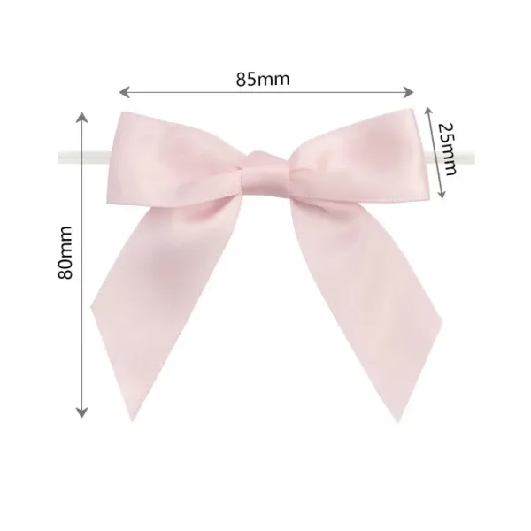 Pink Ribbon Bow - Premium Decor for Gifts & Crafts - Image 2