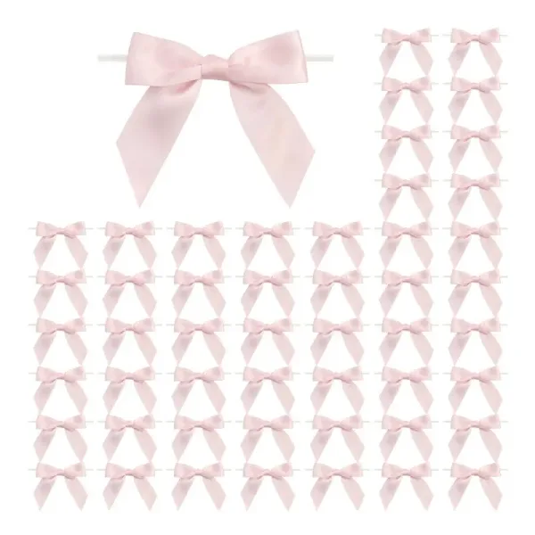 Pink Ribbon Bow - Premium Decor for Gifts & Crafts - Image 3