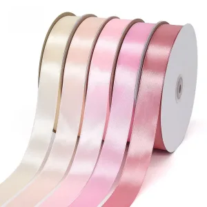 pink satin ribbon