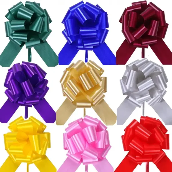 Pull Bows 6 Inch Mixed Colors - Wedding, Birthday, Party Favors - Image 2