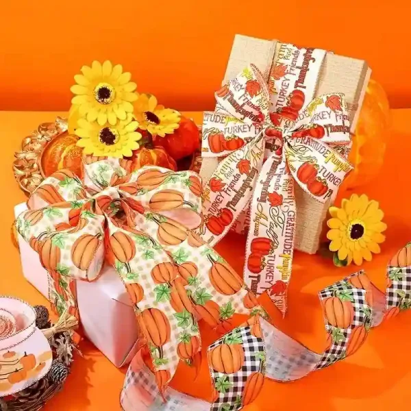 pumpkin ribbon