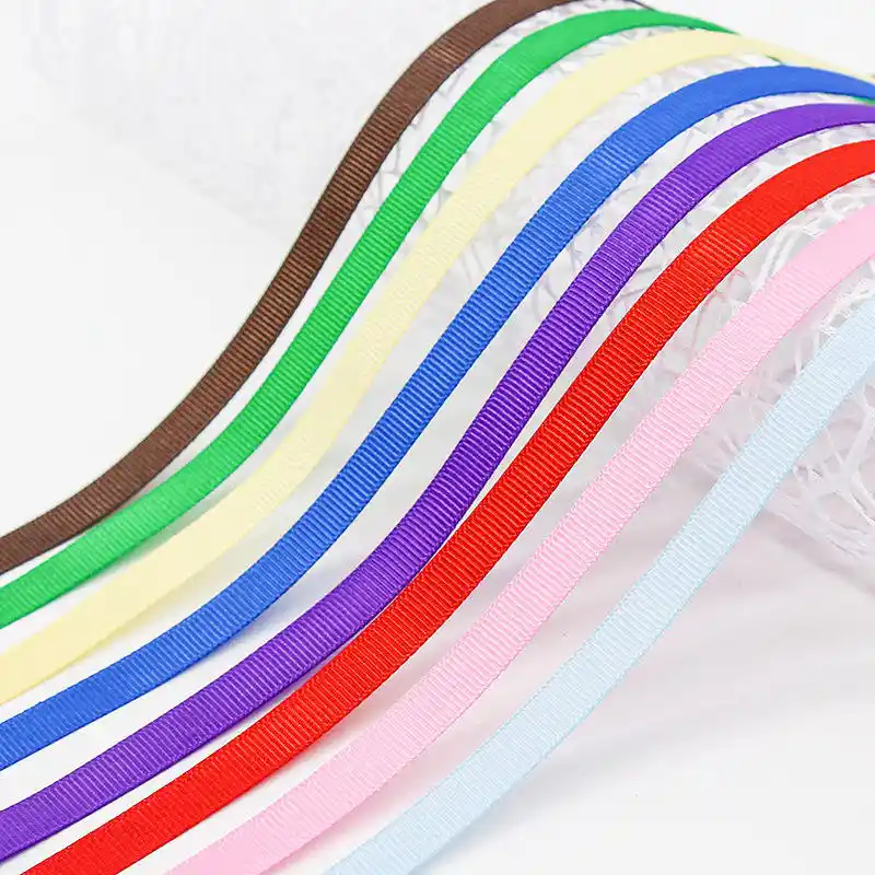 thin grosgrain ribbon