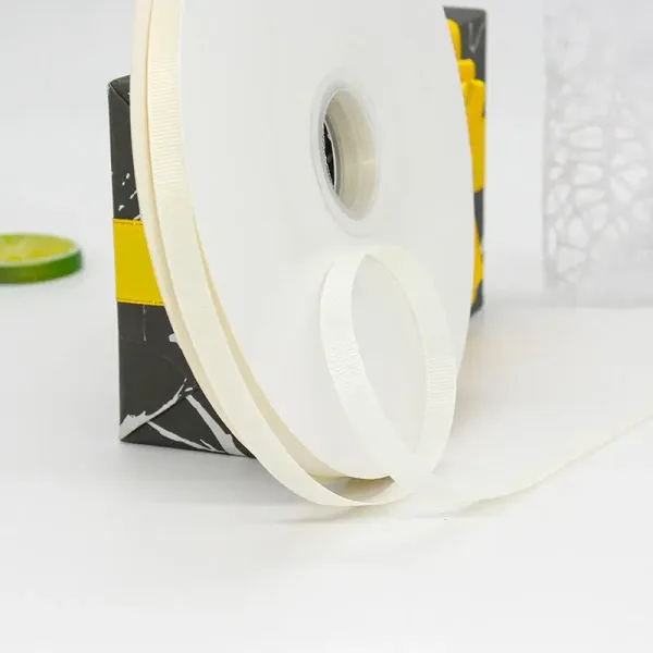Thin Grosgrain Ribbon Roll for Gift & Garment Decoration - Image 4
