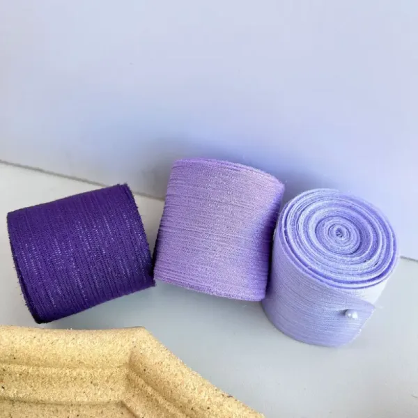 Chiffon Ribbon & Glitter Accessories for Gift Packaging
