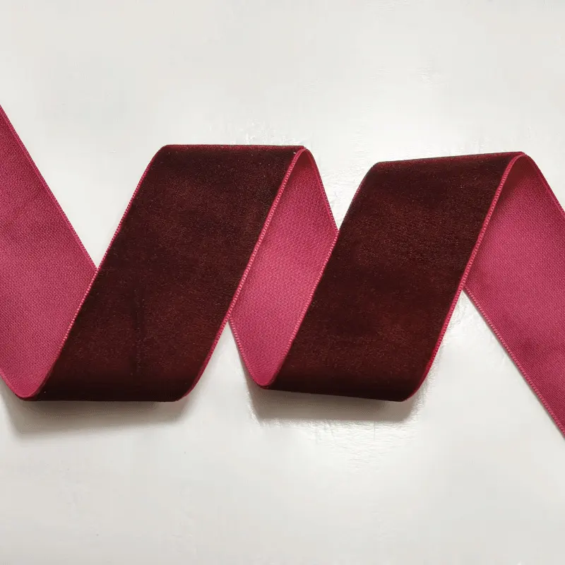 Burgundy Red Velvet Ribbon - DIY Craft & Gift Wrapping Essential