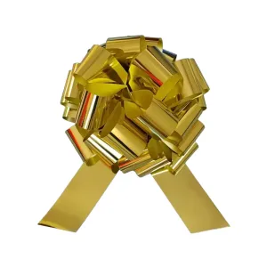 Luxury Car Gift Ribbon Bow - 18 Inches Gold Elegance