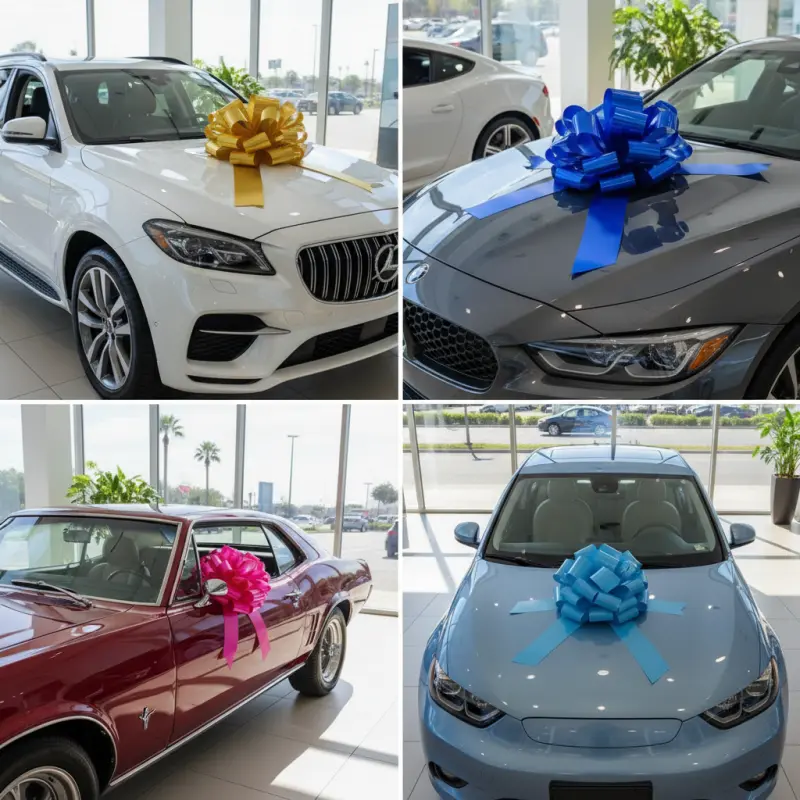 car gift ribbon bow 8