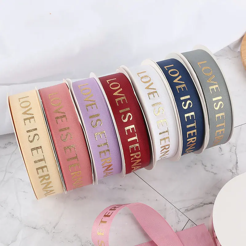 Custom Printed Grosgrain Ribbon Wholesale - Bulk Deals!