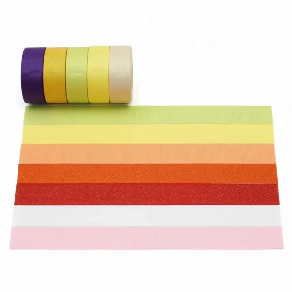 Glitter Grosgrain Ribbon - Wholesale Elegance