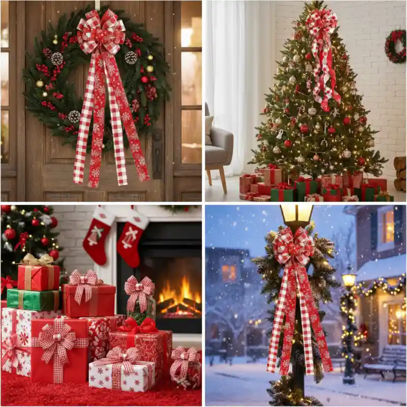 Stylish Multiple Ribbon Bow - Perfect Decor