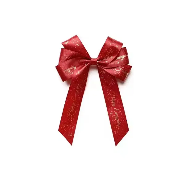 Custom Personalized Ribbon Bows - Elegant Handmade Satin