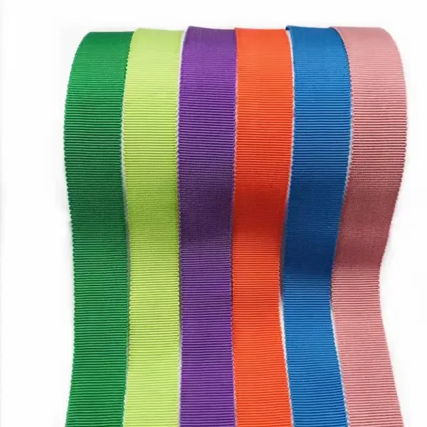 Premium Rayon Grosgrain Ribbon - Wholesale Custom Printed Options