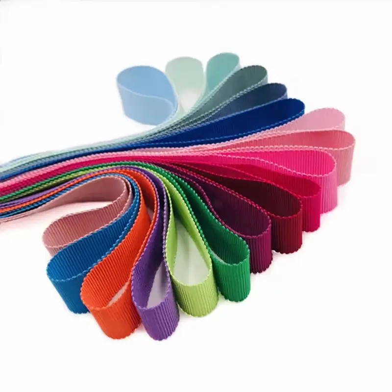 Premium Rayon Grosgrain Ribbon - Wholesale Custom Printed Options