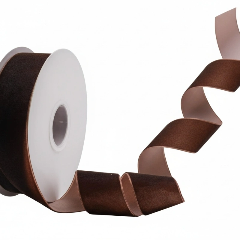 chocolate velvet ribbon