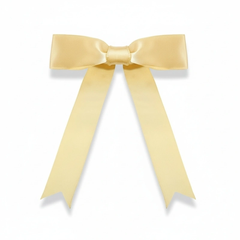 gold bow ribbon