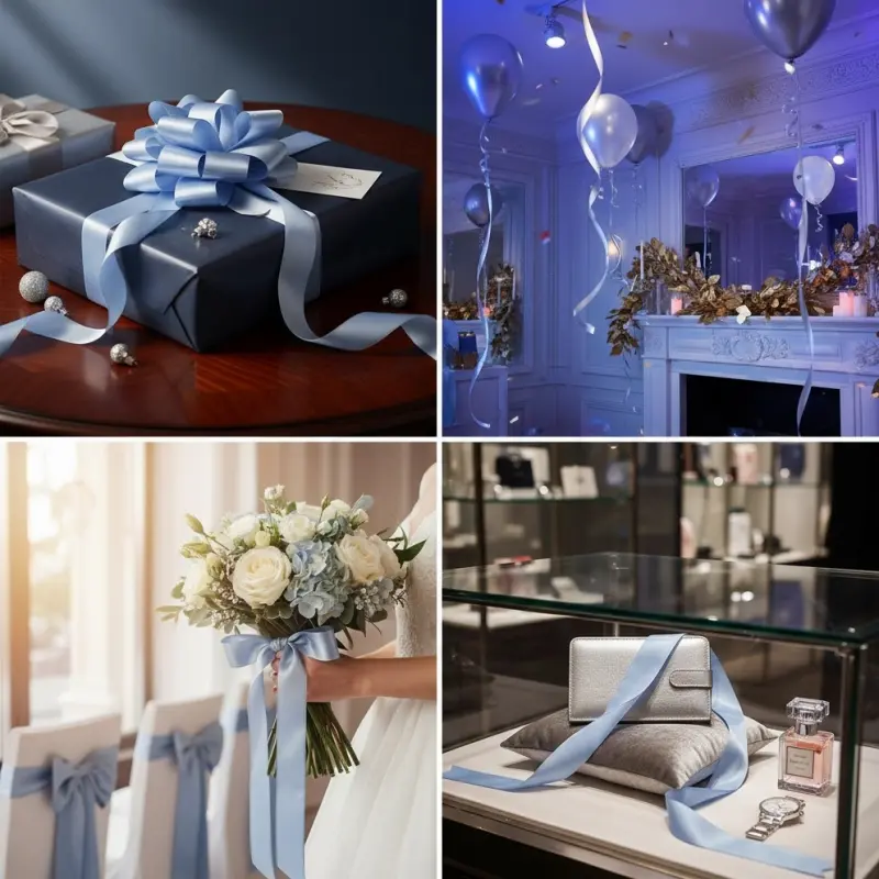 periwinkle satin ribbon