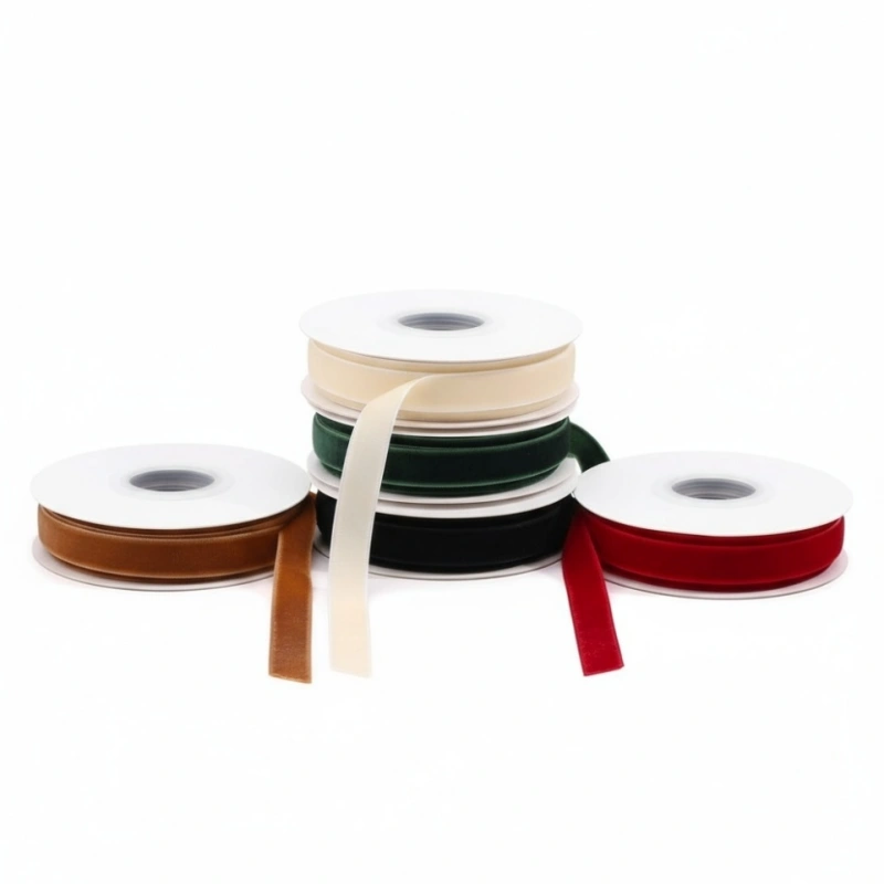 velvet christmas ribbon