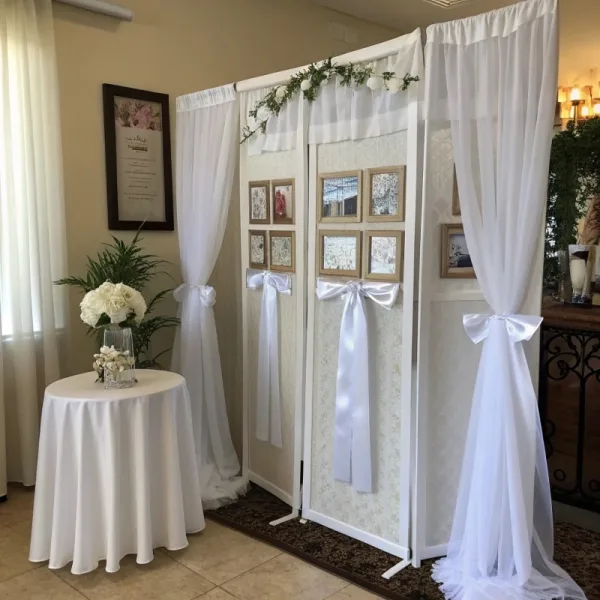 white satin ribbon