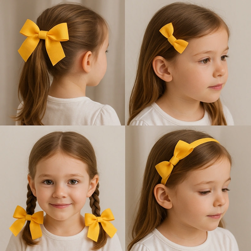 yellow ribbon bow