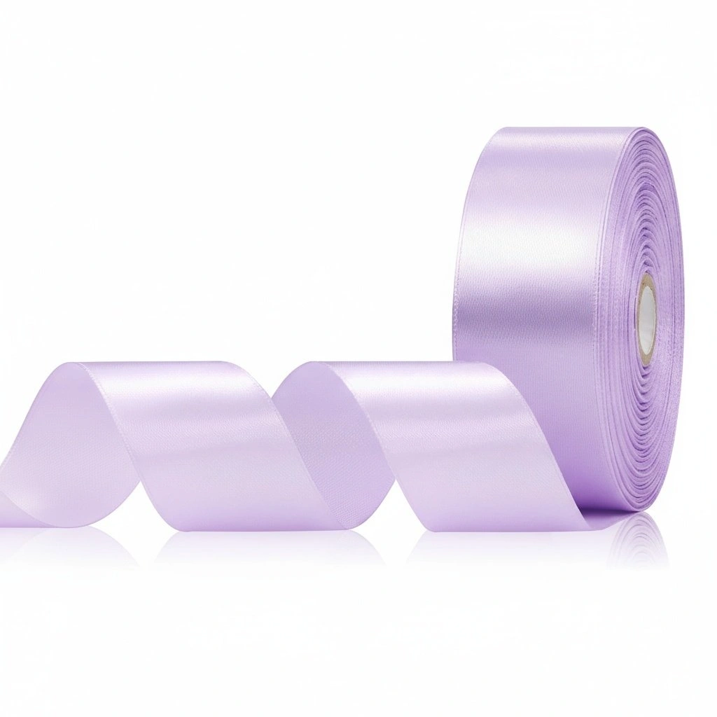 lilac satin ribbon