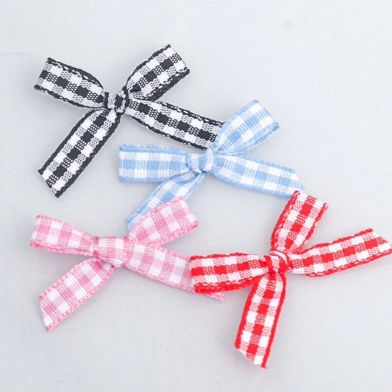 small gingham bows for crafts