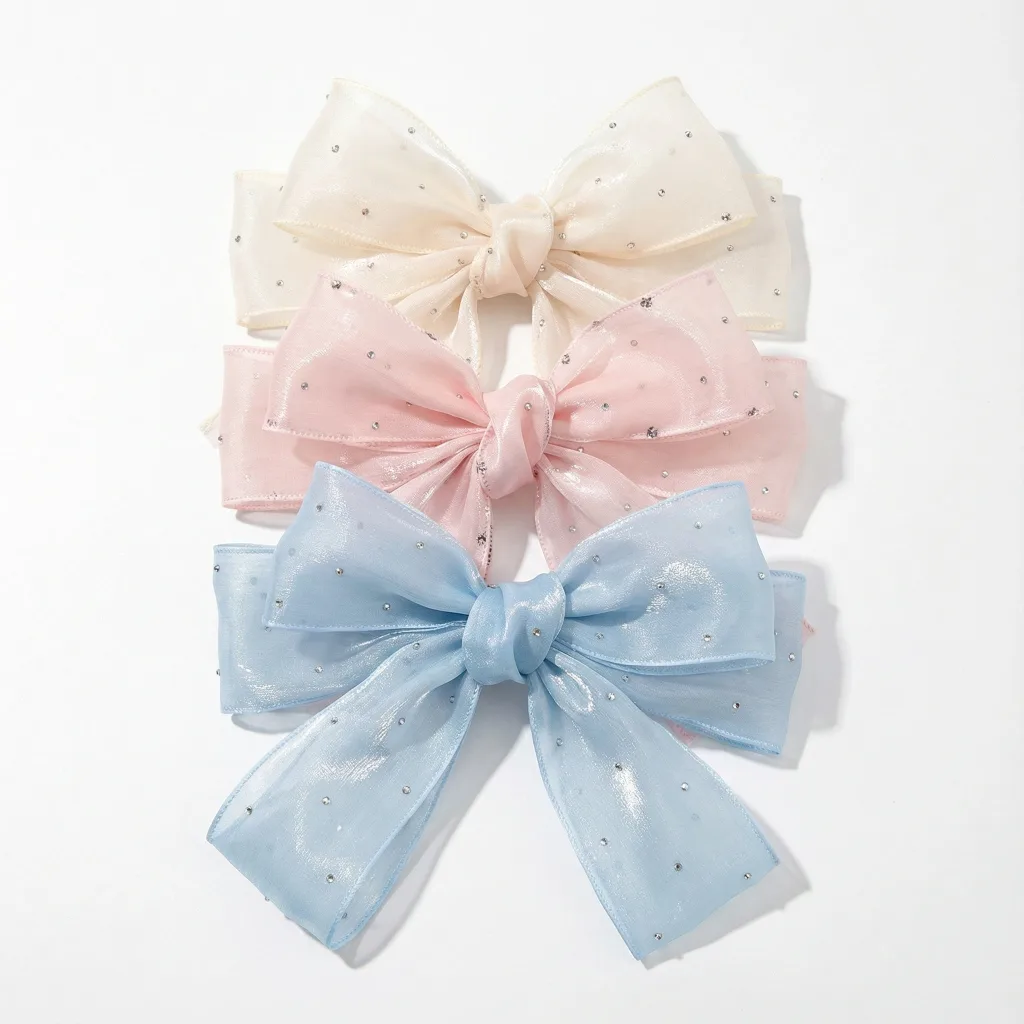 Sheer Chiffon Bow Gift Packaging Supplies